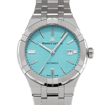 モーリス ラクロア アイコン オートマチック リミテッドサマーエディション 42MM AI6008-SS00F-431-C ターコイズブルー メンズ 時計 【中古】【wristwatch】