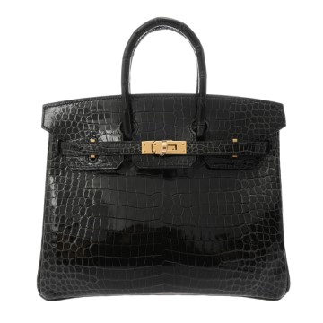 エルメス バーキン 25 グラファイト ポロサスリセ レディース バッグ 【未使用】【bag】