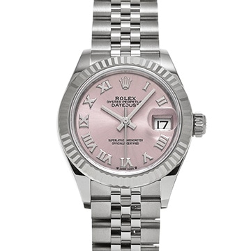 ロレックス レディ デイトジャスト 28 279174 ピンク レディース 時計 【中古】【wristwatch】