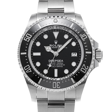 ロレックス ディープシー 136660 ブラック メンズ 時計 【中古】【wristwatch】