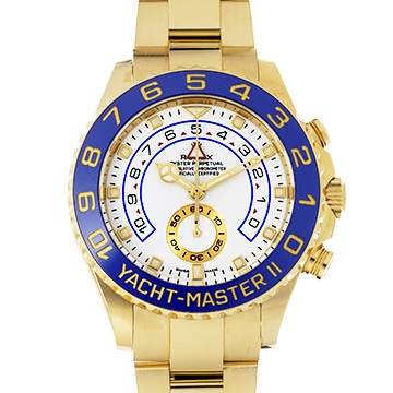 ロレックス ヨットマスターII 116688 ホワイト メンズ 時計 【中古】【wristwatch】