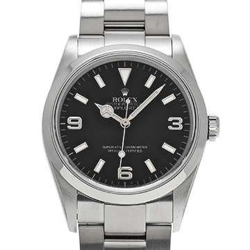 ロレックス エクスプローラー 114270 ブラック メンズ 時計 【中古】【wristwatch】