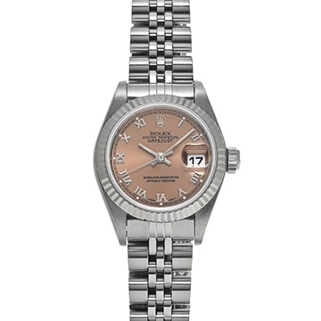ロレックス デイトジャスト 69174 ピンク レディース 時計 【中古】【wristwatch】