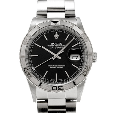 ロレックス デイトジャスト サンダーバード 16264 ブラック メンズ 時計 【中古】【wristwatch】