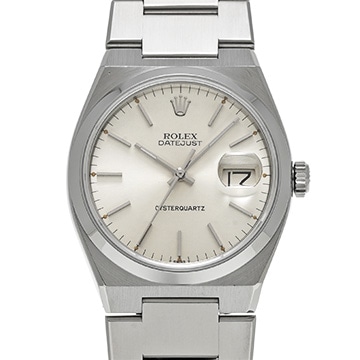 ロレックス オイスタークォーツ デイトジャスト 17000 シルバー メンズ 時計 【中古】【wristwatch】