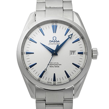 オメガ シーマスター アクアテラ コーアクシャル Lサイズ 2502.33 シルバー メンズ 時計 【中古】【wristwatch】