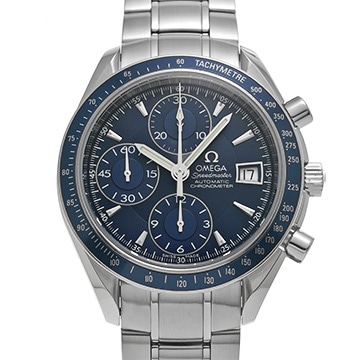 オメガ スピードマスター デイト 3212.80 ブルー メンズ 時計 【中古】【wristwatch】