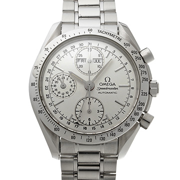 オメガ スピードマスター トリプルカレンダー 3521.30 シルバー メンズ 時計 【中古】【wristwatch】