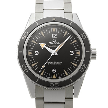 オメガ シーマスター 300 マスターコーアクシャル 233.30.41.21.01.001 ブラック メンズ 時計 【中古】【wristwatch】