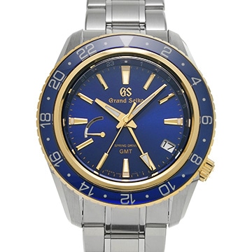 グランドセイコー スポーツコレクション スプリングドライブ GMT SBGE248 ブルー メンズ 時計 【中古】【wristwatch】
