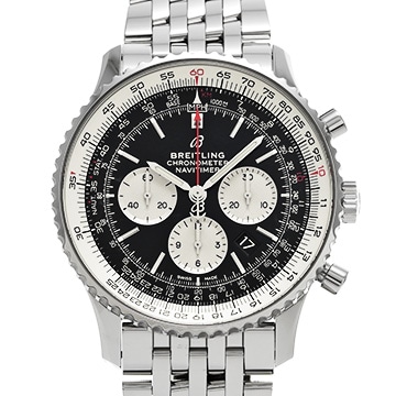 ブライトリング ナビタイマー B01 クロノグラフ 46 AB0127211B1A1 ブラック/シルバー メンズ 時計 【中古】【wristwatch】
