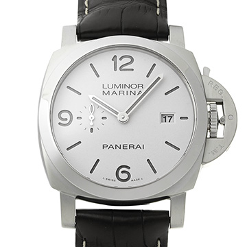 パネライ ルミノールマリーナ 44mm PAM03314 ホワイト メンズ 時計 【中古】【wristwatch】