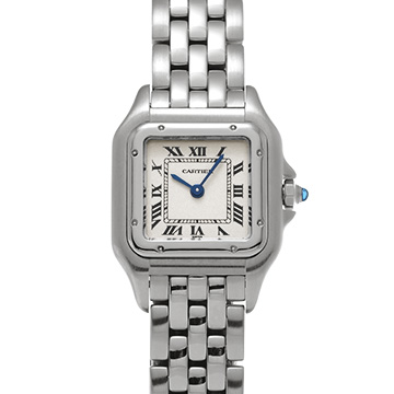 カルティエ パンテール SM W25033P5 シルバー レディース 時計 【中古】【wristwatch】