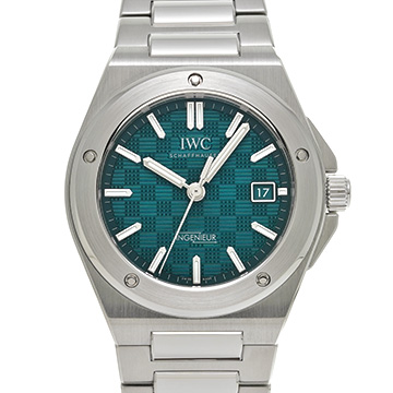 IWC インヂュニア オートマチック 40 IW328903 グリーン メンズ 時計 【中古】【wristwatch】
