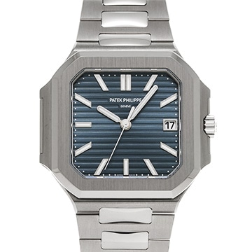 パテック フィリップ キュビタス 7128/1G-001 ブルーグレー・ソレイユ メンズ 時計 【中古】【wristwatch】