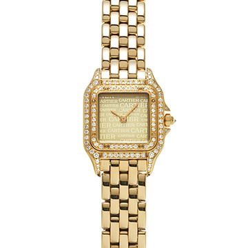 カルティエ パンテール クラシック＆フィガロ SM WF3254B9 ゴールド レディース 時計 【中古】【wristwatch】