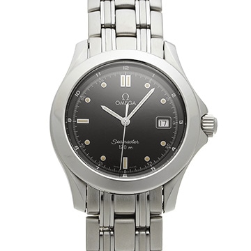 オメガ シーマスター 120 クロノメーター 2501.50 ブラック メンズ 時計 【中古】【wristwatch】