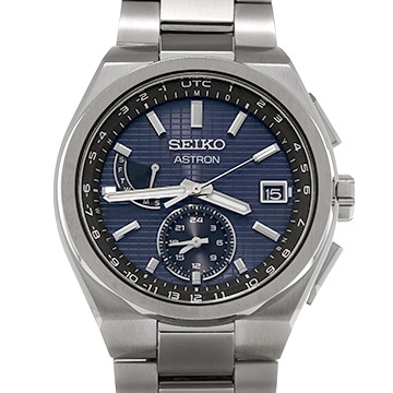 セイコー アストロン ネクスター SBXY065 ブルー/ブラック メンズ 時計 【中古】【wristwatch】