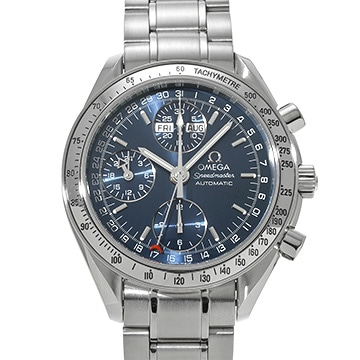 オメガ スピードマスター トリプルカレンダー 3523.80 ブルー メンズ 時計 【中古】【wristwatch】