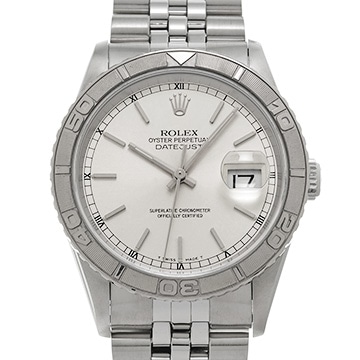 ロレックス デイトジャスト 36 サンダーバード 16264 グレー メンズ 時計 【中古】【wristwatch】
