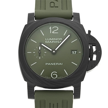 パネライ ルミノール クアランタ カーボテック PAM01526 カーキ メンズ 時計 【中古】【wristwatch】