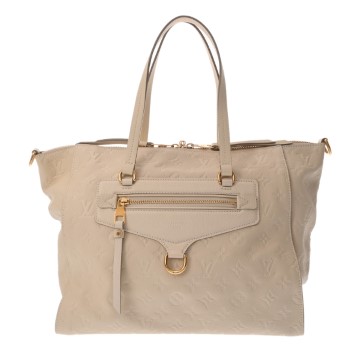 ルイ ヴィトン モノグラムアンプラント ルミューズ PM ネージュ M93411 レザー レディース バッグ 【中古】【bag】