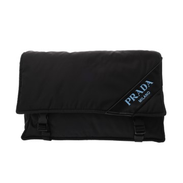 プラダ ショルダーバッグ ブラック 1BD161 ナイロン ユニセックス バッグ 【中古】【bag】