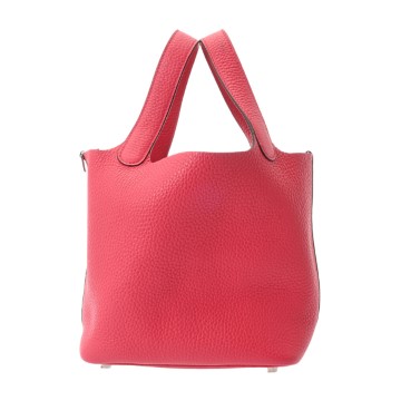 エルメス ピコタンロック PM  ローズエクストリーム トリヨンクレマンス レディース バッグ 【中古】【bag】