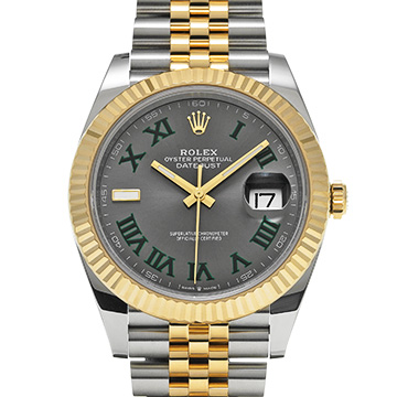 ロレックス デイトジャスト 41 126333 スレート メンズ 時計 【中古】【wristwatch】