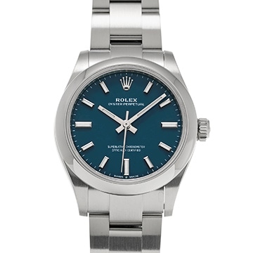 ロレックス オイスターパーペチュアル 31 277200 ブライトブルー ユニセックス 時計 【中古】【wristwatch】
