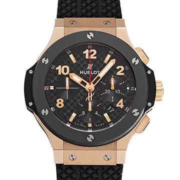 ウブロ ビッグバン ゴールド セラミック 301.PB.131.RX ブラックカーボン メンズ 時計 【中古】【wristwatch】