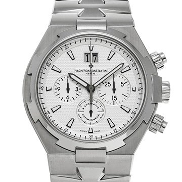 ヴァシュロン コンスタンタン オーバーシーズ クロノグラフ 49150/B01A-9095 シルバー メンズ 時計 【中古】【wristwatch】
