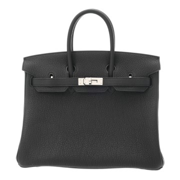 エルメス バーキン 25 ブラック トゴ レディース バッグ 【新品】【bag】