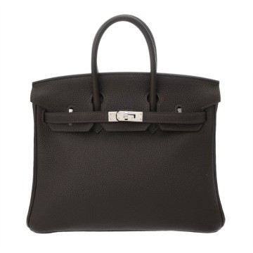 エルメス バーキン 25 ショコラ トゴ レディース バッグ 【中古】【bag】