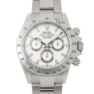 ロレックス コスモグラフ デイトナ 116520 ホワイト メンズ 時計 【中古】【wristwatch】
