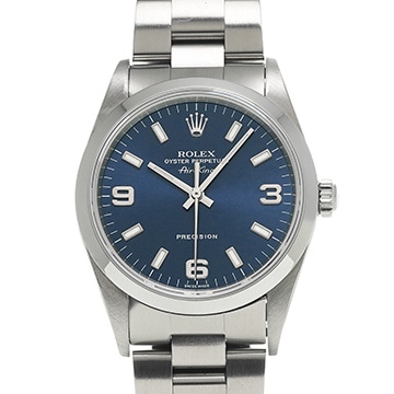 ロレックス エアキング 14000M ブルー メンズ 時計 【中古】【wristwatch】
