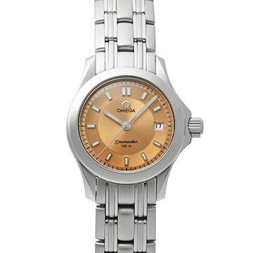 オメガ シーマスター 120 クォーツ 2581.62 ブラウン レディース 時計 【中古】【wristwatch】