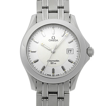 オメガ シーマスター 120 2511.21 ホワイト メンズ 時計 【中古】【wristwatch】