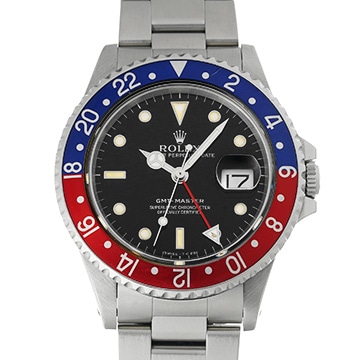 ロレックス GMTマスター 16700 ブラック メンズ 時計 【中古】【wristwatch】