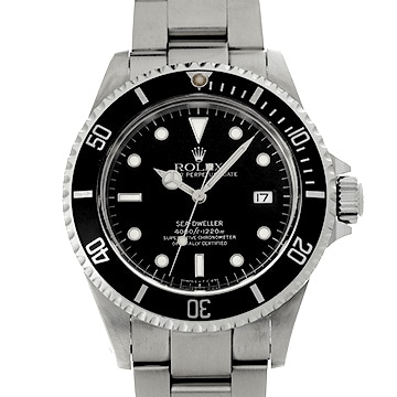 ロレックス シードゥエラー 16600 ブラック メンズ 時計 【中古】【wristwatch】