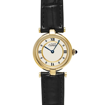 カルティエ マストVLC ヴァンドーム W1002353 ホワイト レディース 時計 【中古】【wristwatch】
