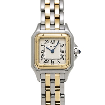 カルティエ パンテール SM W25029B6 シルバー レディース 時計 【中古】【wristwatch】