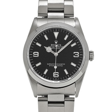 ロレックス エクスプローラー 14270 ブラック メンズ 時計 【中古】【wristwatch】