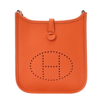 エルメス エヴリン TPM アマゾン オレンジ トリヨンクレマンス レディース バッグ 【中古】【bag】