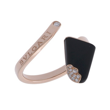 ブルガリ ジェラーティ リング #55 ゴールド K18ピンクゴールド PG レディース ジュエリー 【中古】【jewelry】