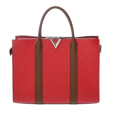 ルイ ヴィトン ヴィリートート MM ルビーノワゼット M42889 カーフ レディース バッグ 【中古】【bag】