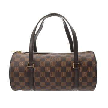 ルイ ヴィトン ダミエ パピヨン 26 ブラウン N51304 ダミエキャンバス レディース バッグ 【中古】【bag】