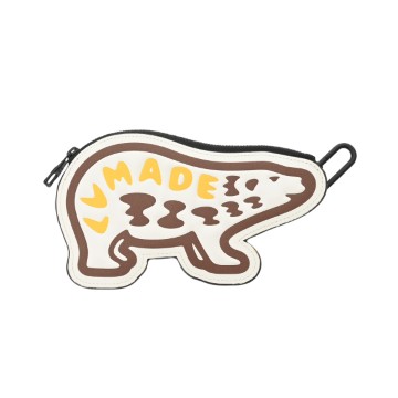 ルイ ヴィトン ダミエジャイアント LV×NIGO クマ コインカードホルダー ホワイト N60387 ダミエキャンバス/レザー メンズ 財布 【中古】【purse】