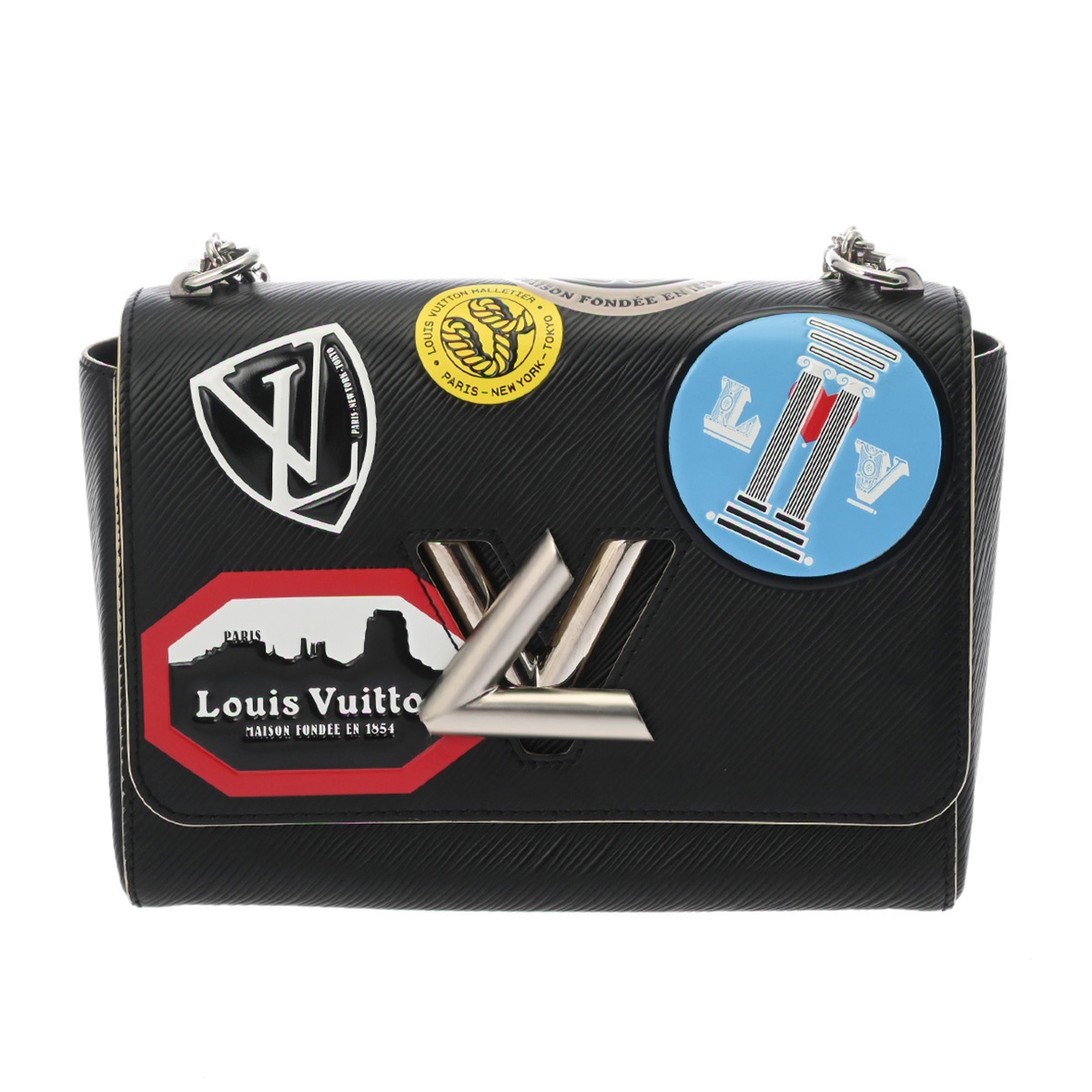 ルイ ヴィトン エピ ツイスト MM ワールドツアー ノワール M52105 レザー レディース バッグ 【中古】【bag】