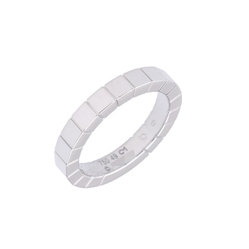 カルティエ ラニエールリング #49 シルバー K18ホワイトゴールド WG レディース ジュエリー 【中古】【jewelry】